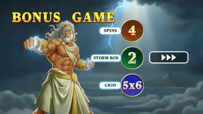 Pots of Power: Zeus – Utvidet 5x6 Hold & Win-nett med Lightning Frames