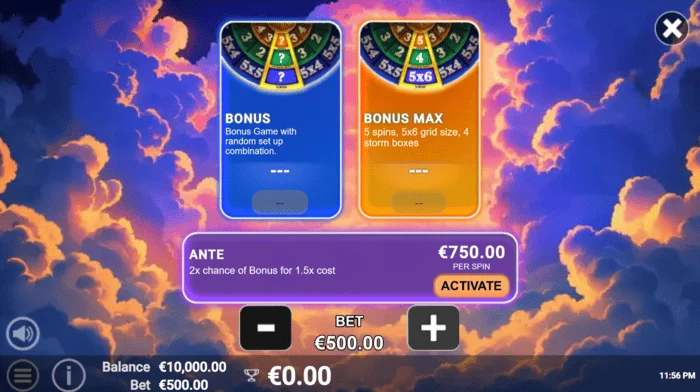 Pots of Power: Zeus – Bonusvalg fra bonushjulet med 27 konfigurasjoner